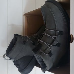 HEY DUDE ELOISE   RECYCLED LEATHER BOOTS